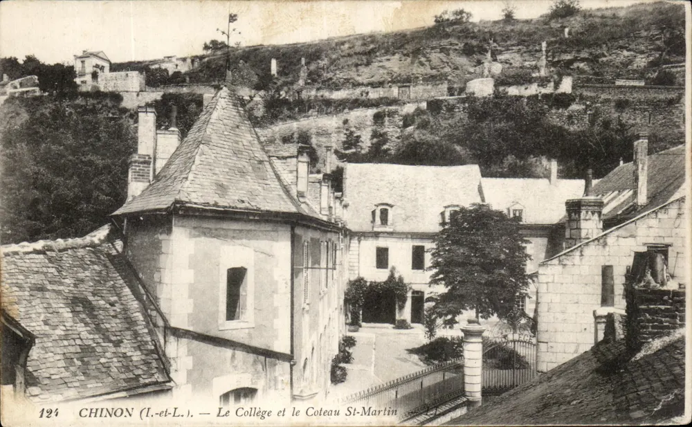 Chinon (Indre-et-Loire) — Das Kollegium und der St-Martin-Hügel — Verlag: 124 - Vorderseite