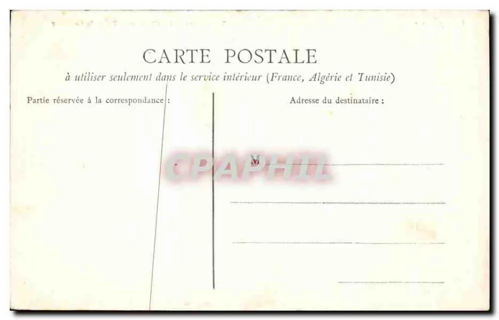 Chinon — O Castelo — Torre do Coudray — F. Gallet, Chinon - Verso