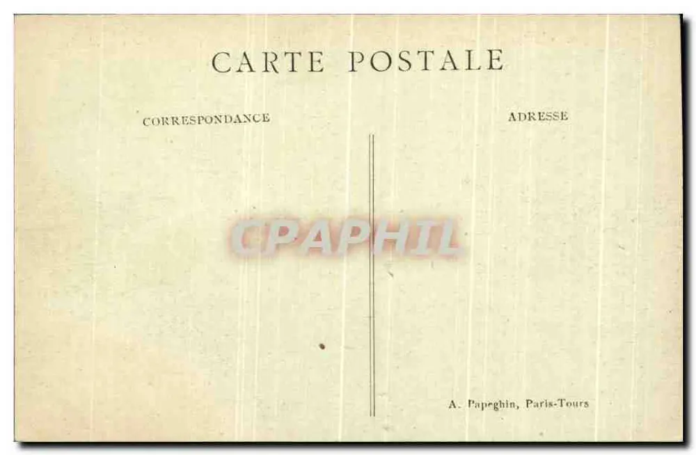 Chinon (Indre-et-Loire) — O Castelo do Meio Séculos XIII e XV — A. P. - Verso