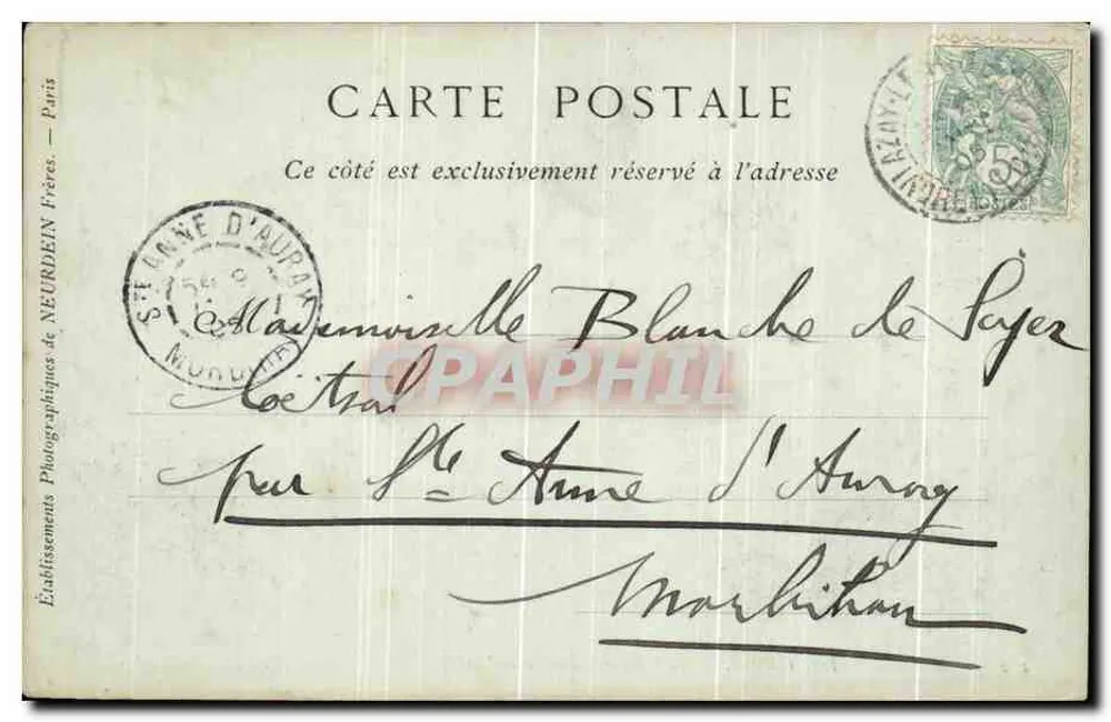 Langeais — O Castelo, Fachada ocidental — Collections ND Phot, n° 162 - Verso