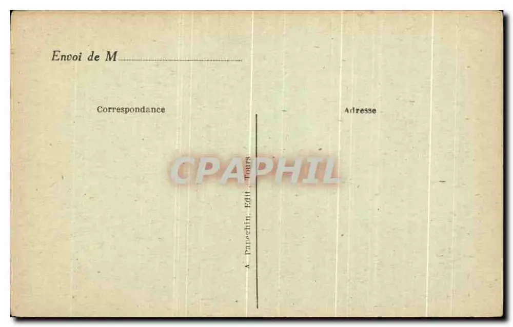 Langeais (Loir-et-Cher) - O Castelo - Torre de Menagem (lado Norte) - A.P. - Verso