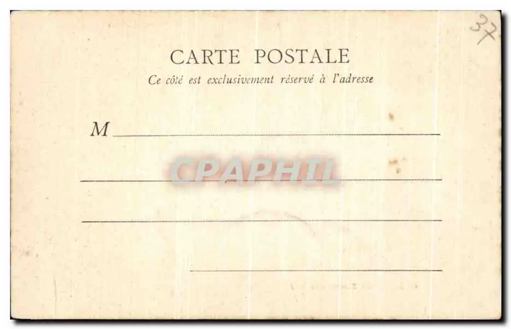 Castelo de Langeais — B.E. Paris — n°1 - Verso