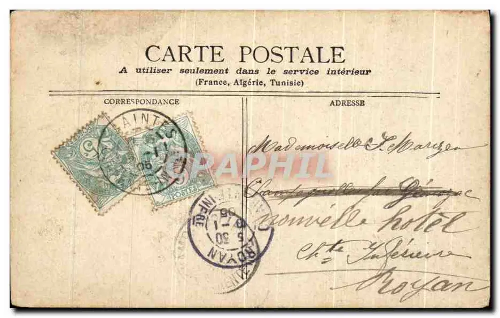 O Castelo de Loches — ruínas — editor não visível - Verso