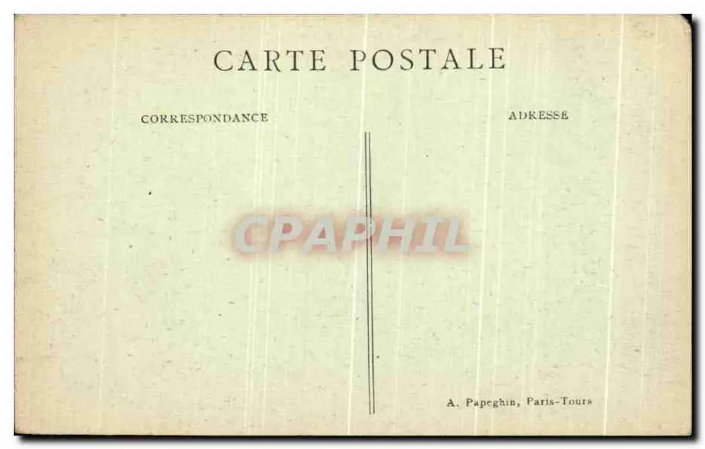 Luynes (Loir-et-Cher) — Zamek (XV wiek) i Schody — A. P. - Rewers