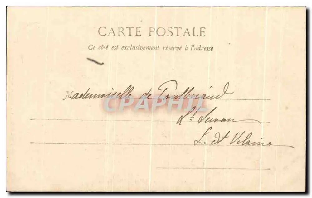 Bordeaux - Bolsa — Editada pelo Jornal 'La Réclame' Bordeaux - Verso