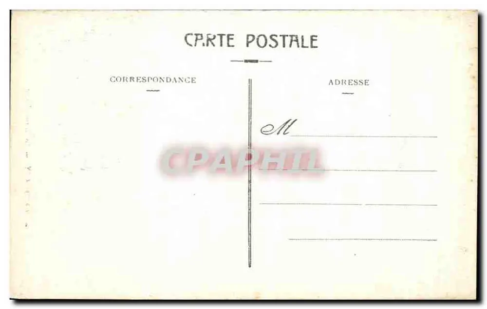 Bordeaux — La Grosse Cloche — Maison Riouard, n°105 - Rückseite