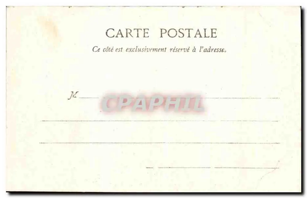 Bordeaux — La Porte du Palais — Éditée par le Journal « La Réclame » Bordeaux - Verso