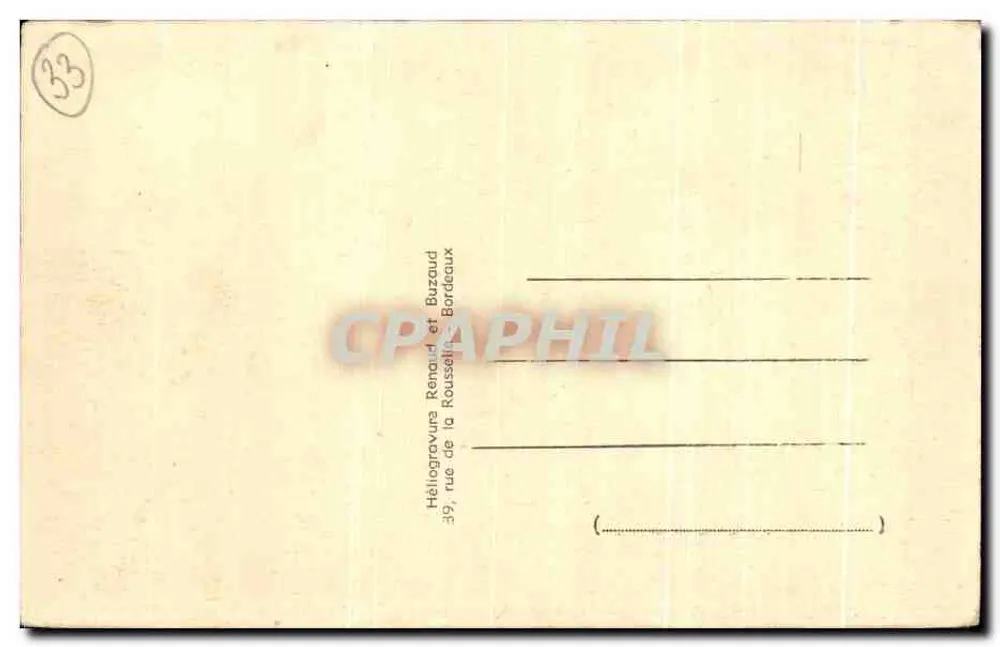 सेंट-एस्टेफ़ (मेडॉक) — कैस्टल ले क्रॉक — एच. कुव्क्लियर एट फिल्स, मालिक - पीछे