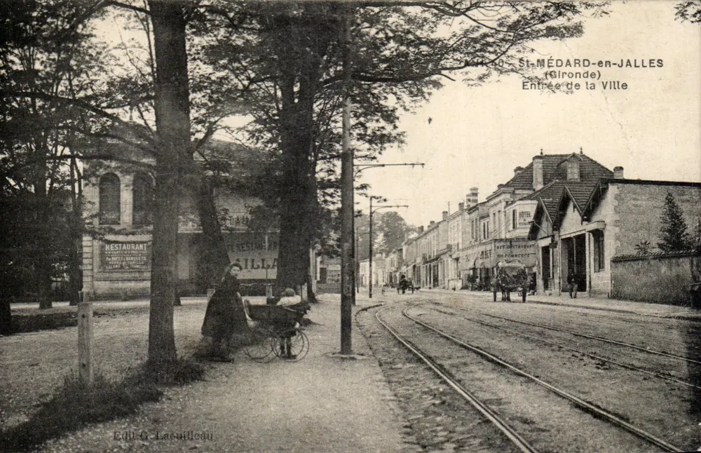 Saint-Médard-en-Jalles (Gironde) — Eingang in die Stadt — Verlag G. Lacunilleu - Vorderseite
