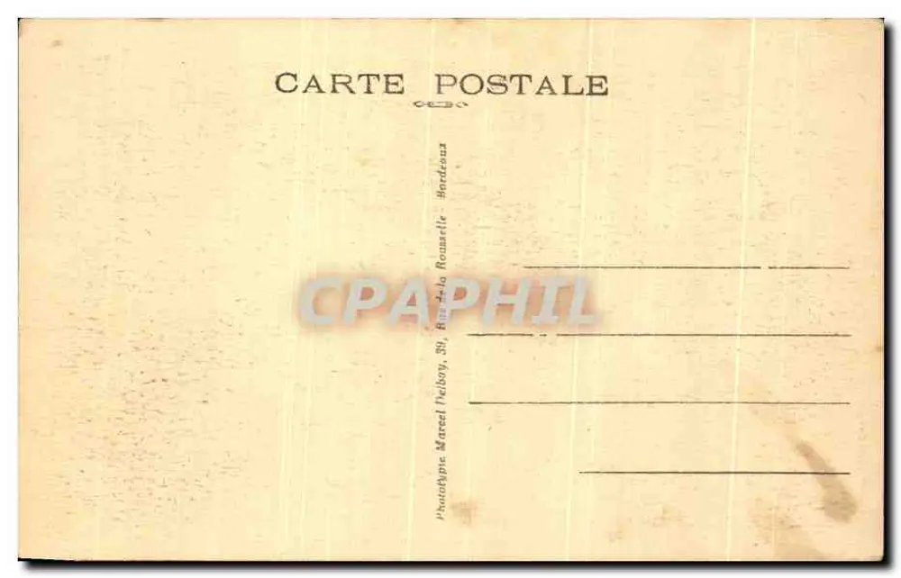 Loupiac-de-Cadillac (Gironde) — A Igreja — Edição Oceulli - Verso