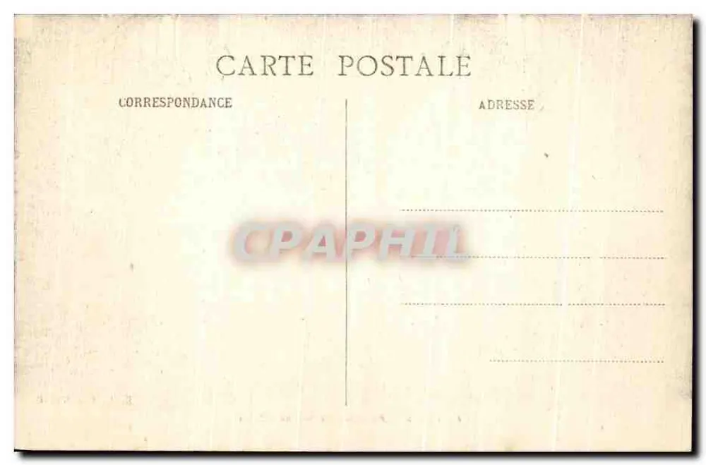 Bazas — Portique da Catedral — Edit. Mme Caubit - Verso