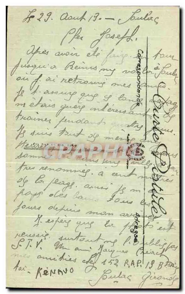 Soulac-sur-Mer — A Basílica — Selecta LL - Verso