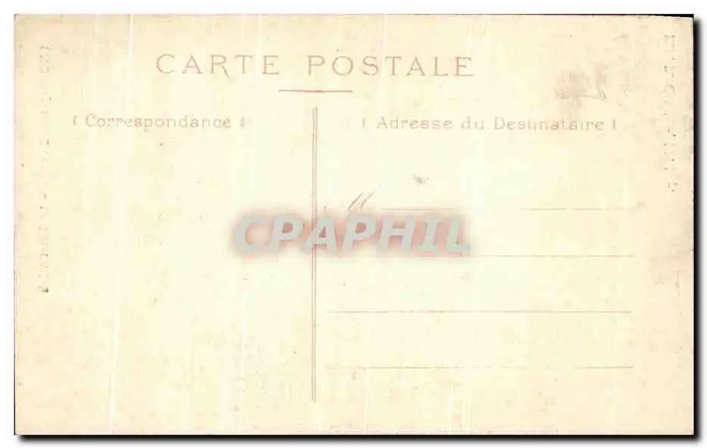 Bourg-sur-Gironde — La Gouttinière — Verleger R. Cadilhon, Lib. Imp. - Rückseite