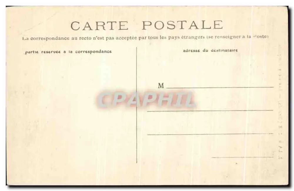 LA RÉOLE (Gironde) — Die alten Mauern — Verlag Vigouroux - Rückseite