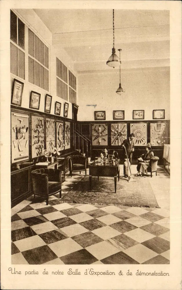 Salle d'Exposition & de démonstration — Thomson Houston — C.P. 16 - Vorderseite