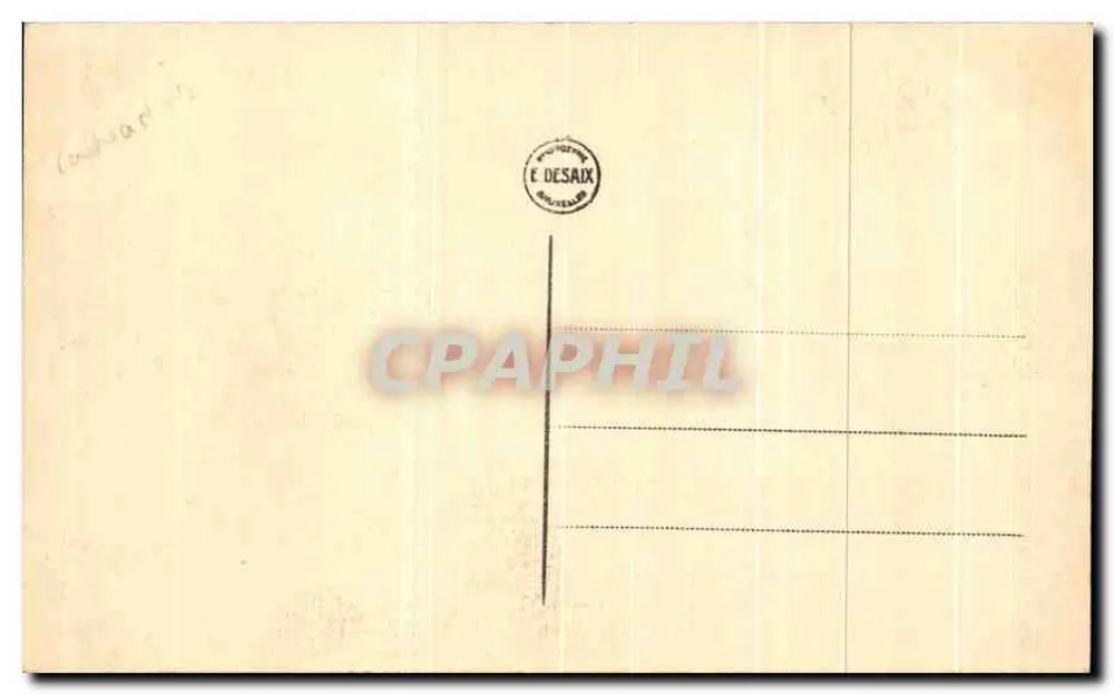 Saint-Aubin-sur-Mer — O Ponte Pasteur — Editor E. Desaix - Verso