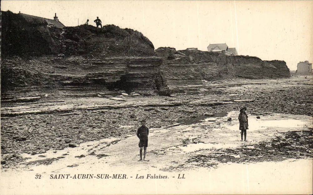 Saint-Aubin-sur-Mer — Die Klippen — LL - Vorderseite