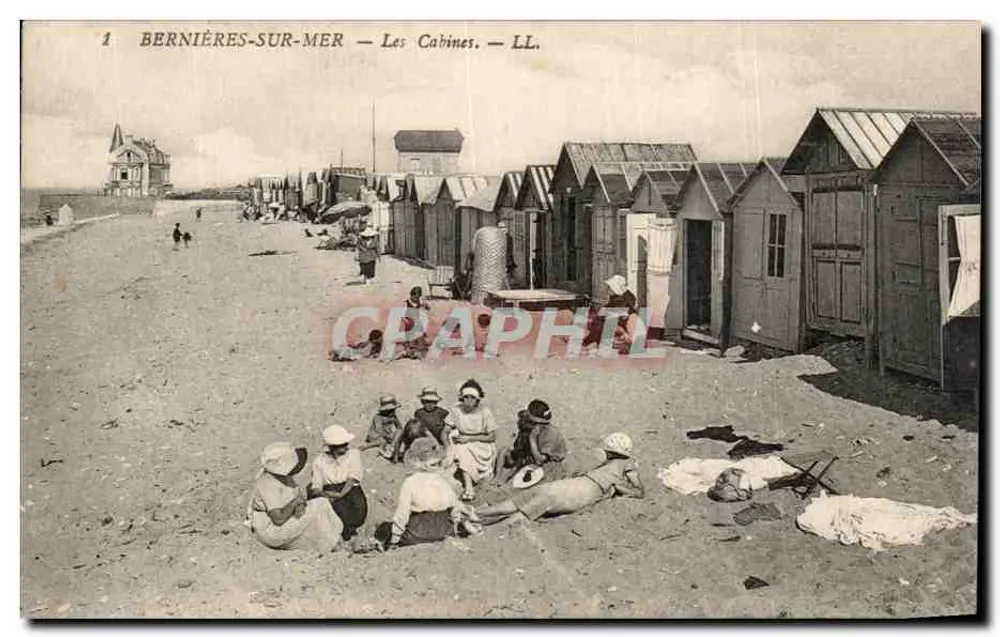 Bernières-sur-Mer — As Cabines. — LL. - Frente