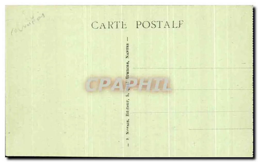 Luc-sur-Mer (Calvados) — A maré baixa — Edit. du Petit Paradis, n°11 - Verso
