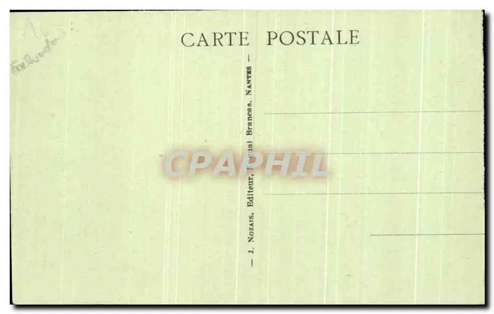 Luc-sur-Mer (Calvados) - La Cale — Maison Rose, Pension de Famille — Edit. du Petit Paradis - Rückseite