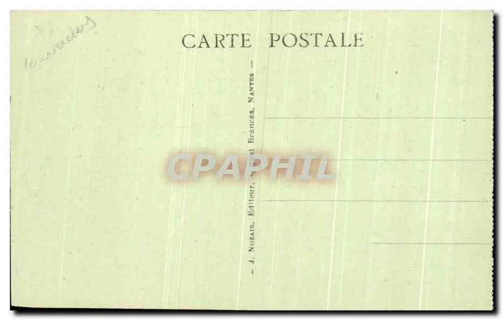St. LUC-sur-MER (Calvados) - Cruzamento da Estação — Editor J. Nozara, Nantes - Verso