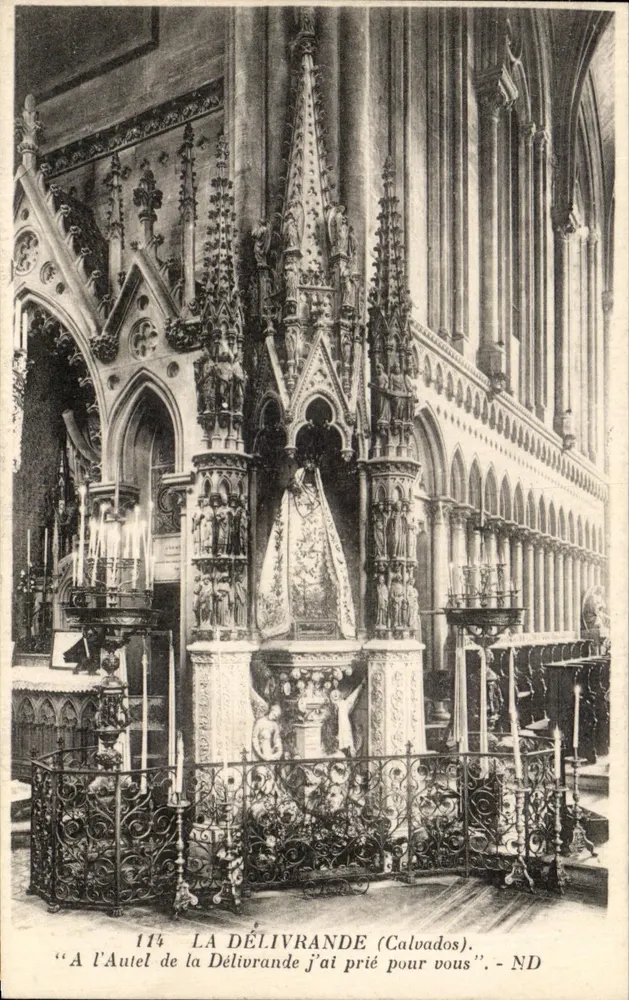 La Délivrande (Calvados) — Altar der Délivrande — ND - Vorderseite