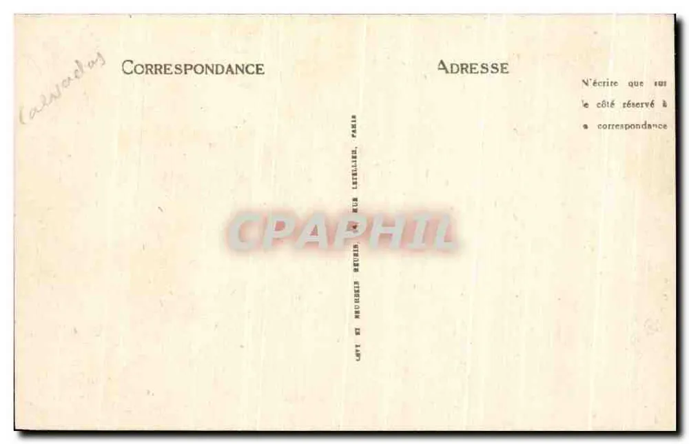La Délivrande (Calvados) — Altar der Délivrande — ND - Rückseite