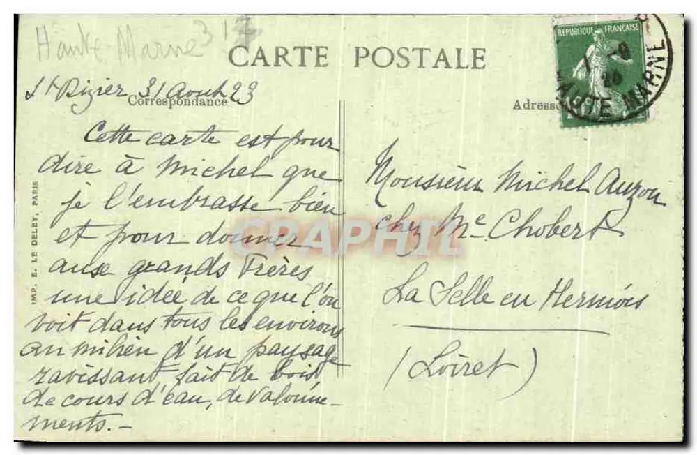 Saint-Dizier — Die Hochofenanlagen von Marnaval — A. Gauthier, Verlag Saint-Dizier - Rückseite