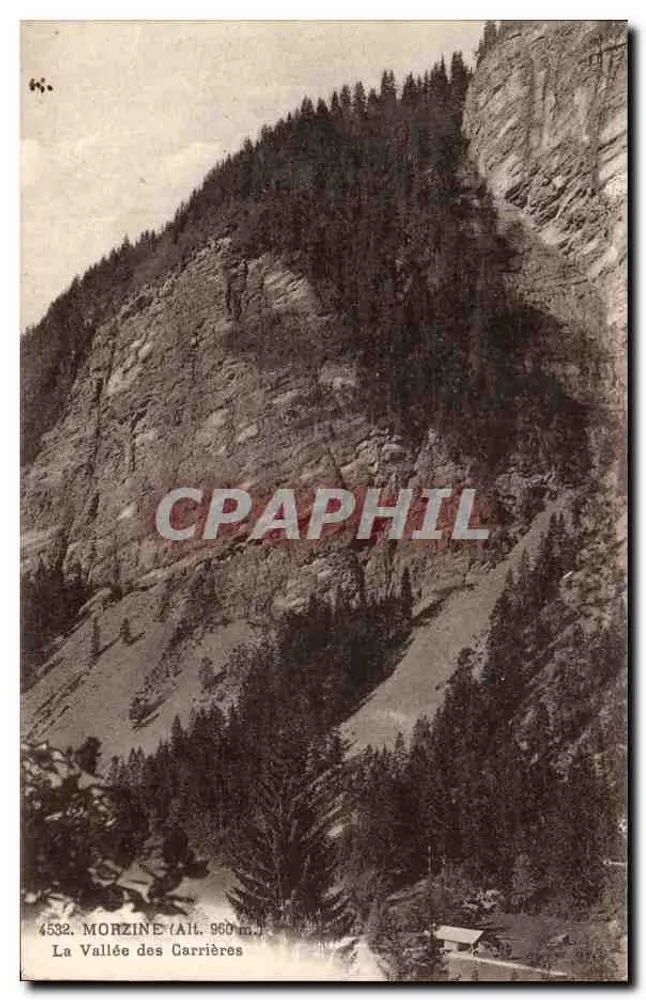 Morzine (Ain, 960 m) — A Vale das Carrières — Edição ABEM « Les Jolis Cœurs de Savoie » - Frente