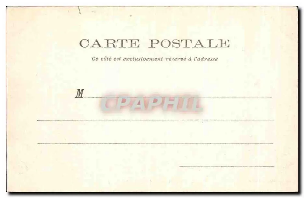 Cousesmes — Castelo de Montigny — Imp. Laumesdat, Châtonadon - Verso