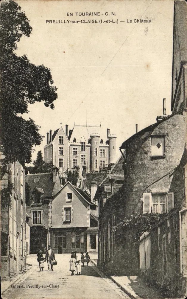 Preuilly-sur-Claise — Das Schloss — Gilbert, Preuilly-sur-Claise - Vorderseite