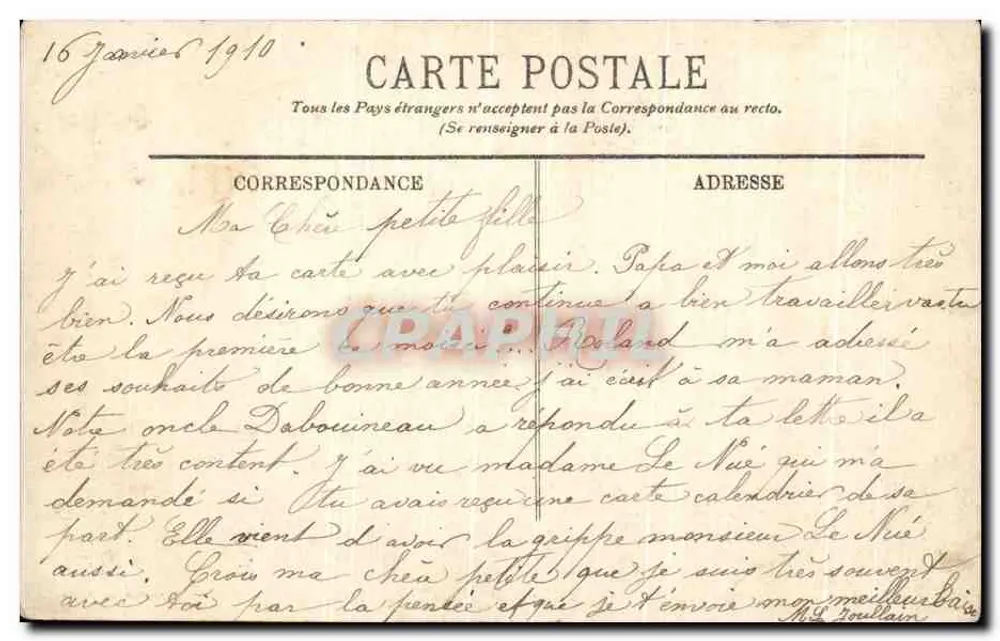 Saint-Pierre-des-Corps (I.-&-L.) — A Igreja — Papeghin, Tours. - Verso