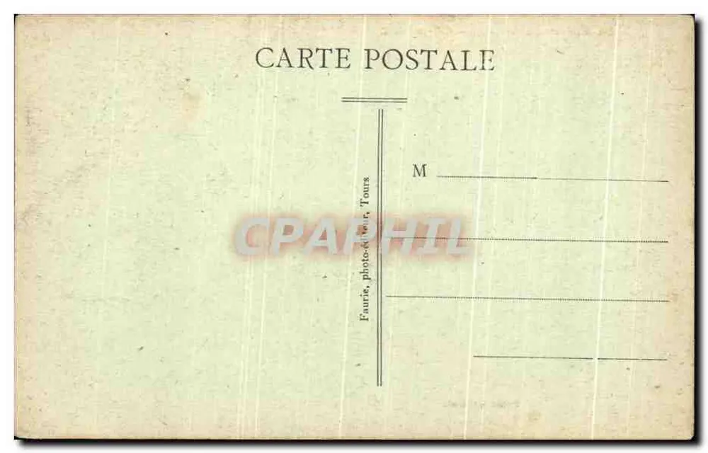 La Membrolle (Loir-et-Cher) — Castelo de BEL-AIR - Verso