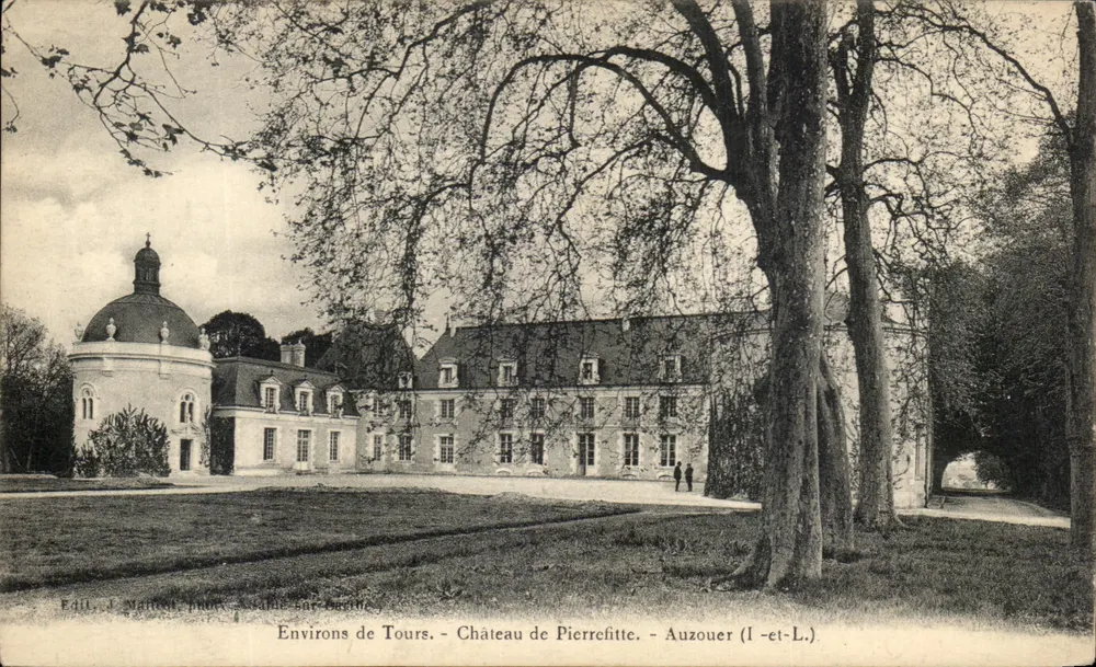 Kasteel van Pierrefitte - Auzouer (Loir-et-Cher) — Omgeving van Tours — Uitgever J. Nattier, fotograaf in Auzouer-sur-Loir - Voorkant