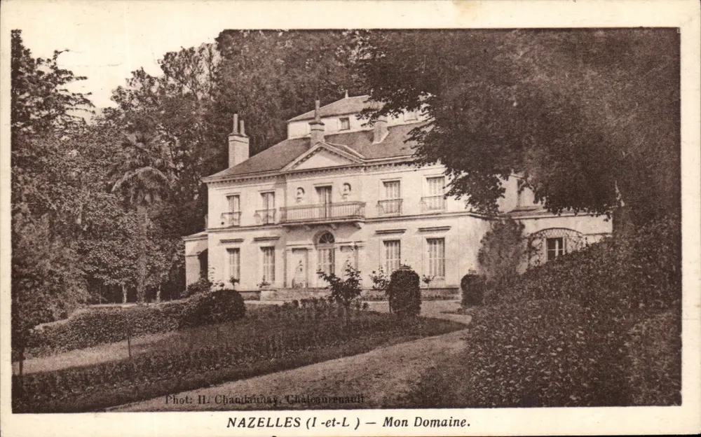 Nazelles (I-et-L) — Meu Domínio — Fot. H. Chaudouray, Châteaurenault - Frente