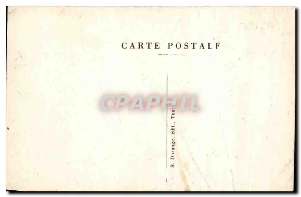 Sainte-Catherine-de-Fierbois — Le Château de Comacre (Côté Sud) — R. D. - Rückseite