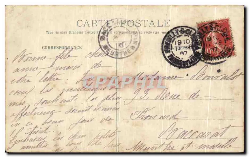 PREUILLYSUR-CLAISE (I.-et-L.) — O Castelo — La Haye-Desacartes, fot. Algret - Verso