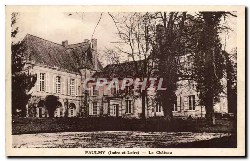 Paulmy (Indre-et-Loire) — O Castelo - Frente