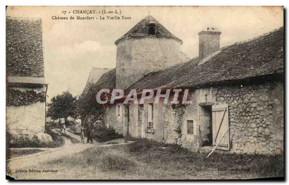 Schloss Montfort - La Vieille Tour — Chançay (Indre-et-Loire) — Édition Andréaue - Vorderseite