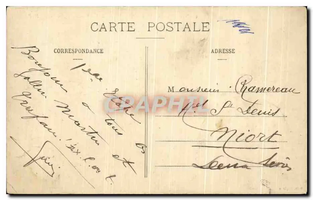 Villeperdue (I-et-L.) - Castelo de Boisbonnard (Lado Sul) - N.P. - Verso