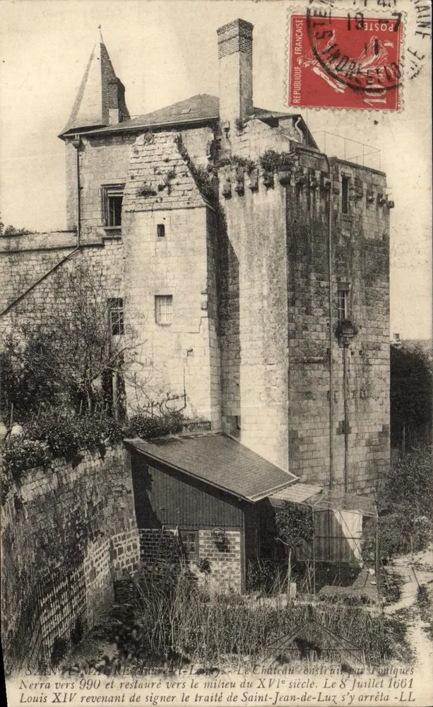 Castelo de Sainte-Marie-de-Lux — editor desconhecido, número de série não visível - Frente