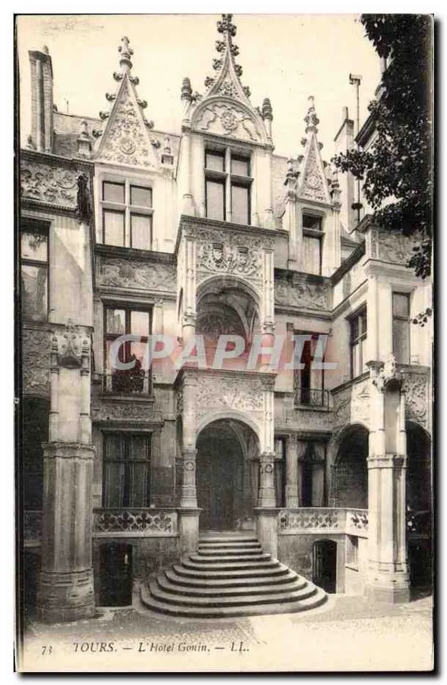 Tours — L'Hôtel Gonin — L.L. - Frente