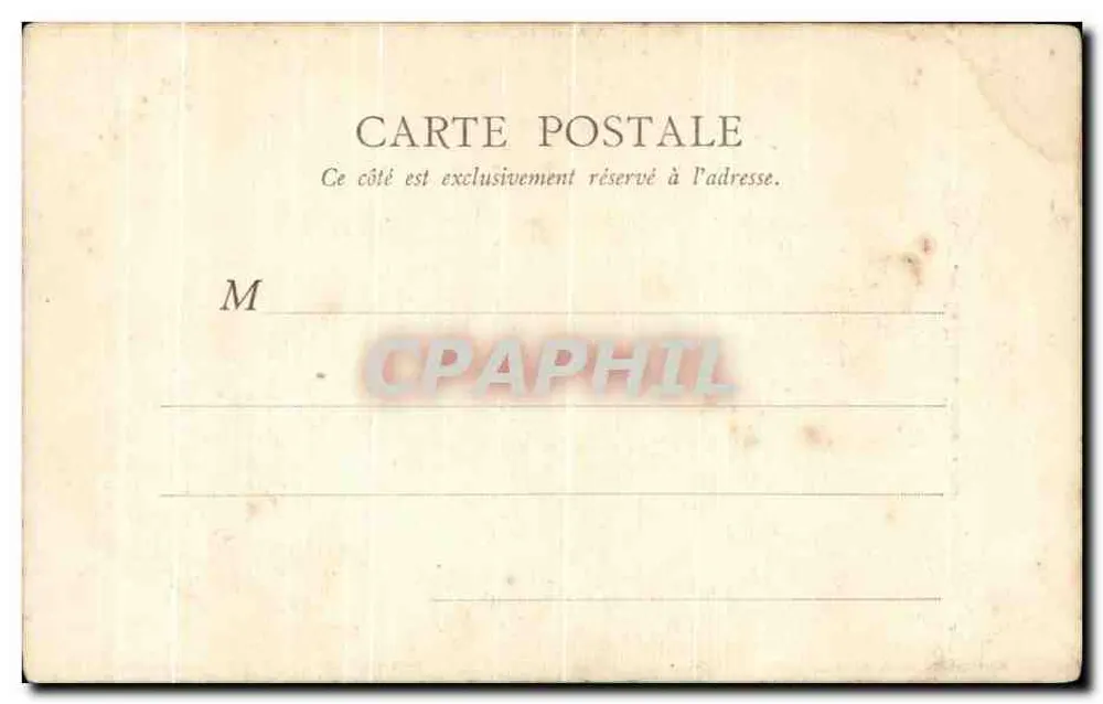 Tours — A Casa de Tristan l’Ermite — Librairie Péricat, Tours - Verso
