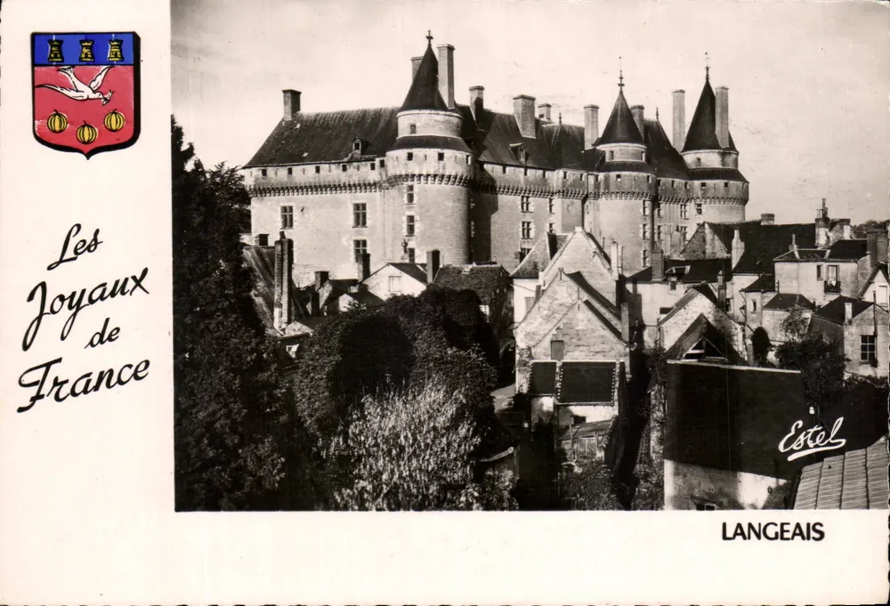 Langeais — Castelo — Estel - Frente