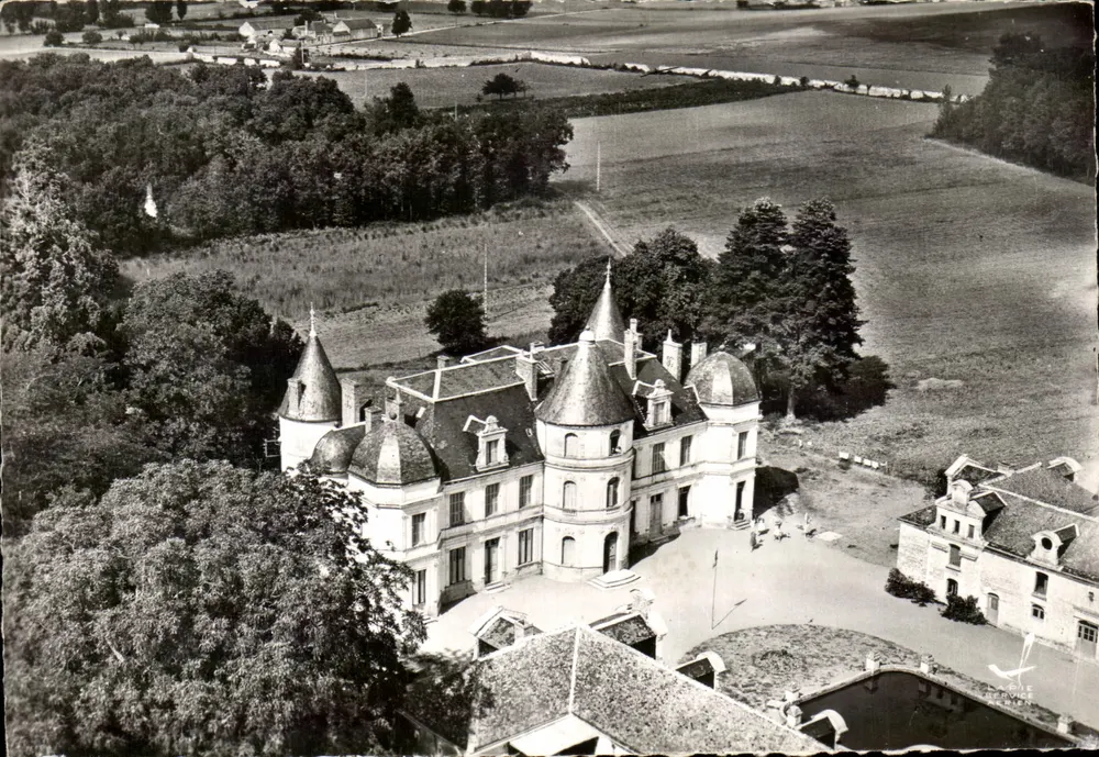 Schloss la Villaye — Umgebung von Richelieu (Loir-et-Cher) — Edition Lapie, A. Robin - Vorderseite