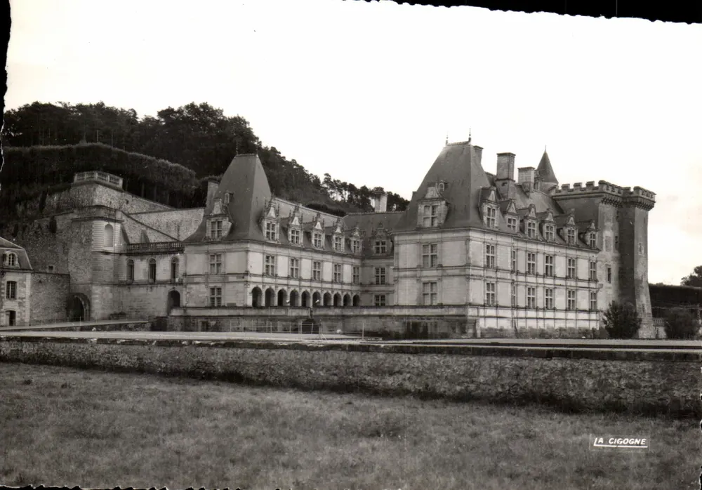 Villandry — El castillo del siglo XVI — La Cigogne - Anverso