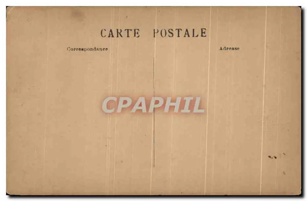 Thiers einst — Ansicht des Portals der Kirche St-Genès im Jahr 1829 — Ausgabe aus dem Guide « Au Pays de la Coutellerie » - Rückseite