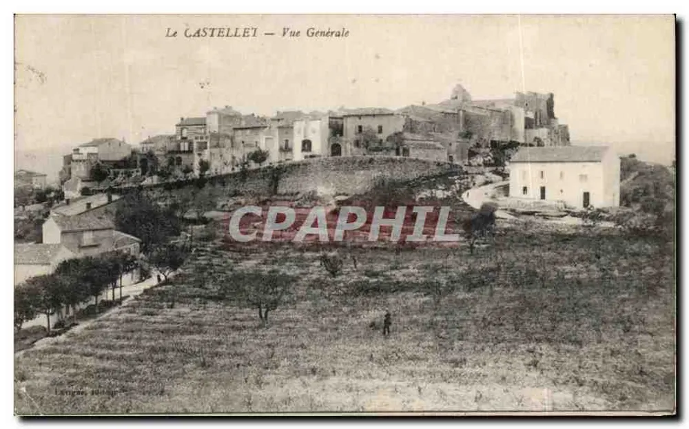 Le CASTELLEI — Vista Geral — Editor L. Lourdes, n° 83 - Frente