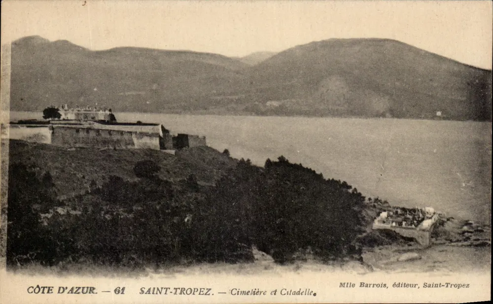 Saint-Tropez — Friedhöfe und Zitadelle — Mille Barrois, Verlag, Saint-Tropez - Vorderseite