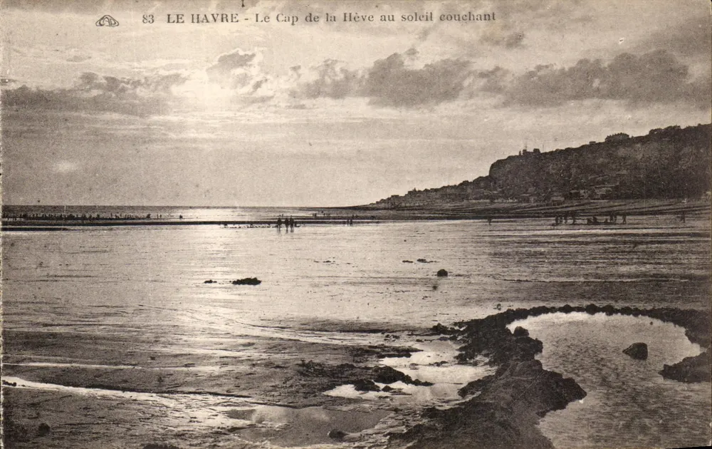 Le Havre - Cap de la Hève bei Sonnenuntergang — Verleger: Atelier des Arts Photographiques, Straßburg — Nr. 83 - Vorderseite